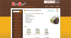 Desktop Screenshot of esosvet.sk